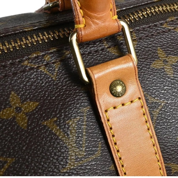 LOUIS VUITTON KEEPALL 50 TRAVEL DUFFEL MONOGRAM CANVAS Authentic - Picture 7 of 10